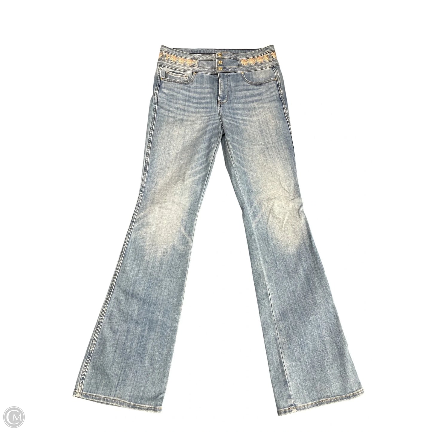 Jeans Flared By White House Black Market In Blue Denim, Size: 6