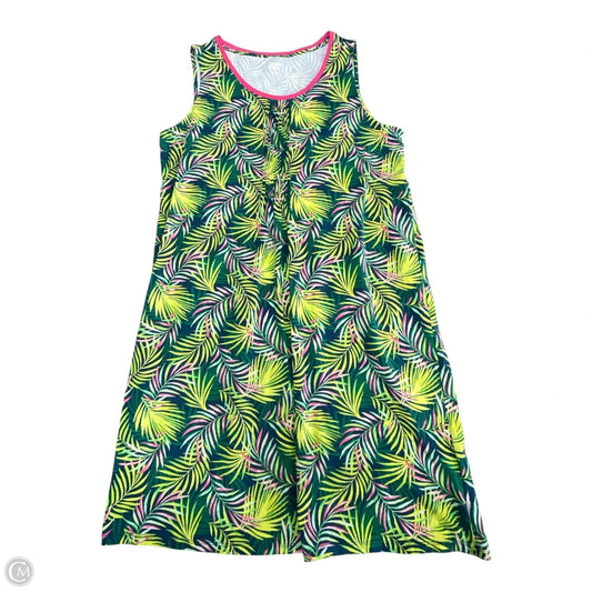 Dress Casual Short By Lane Bryant In Tropical Print, Size: L