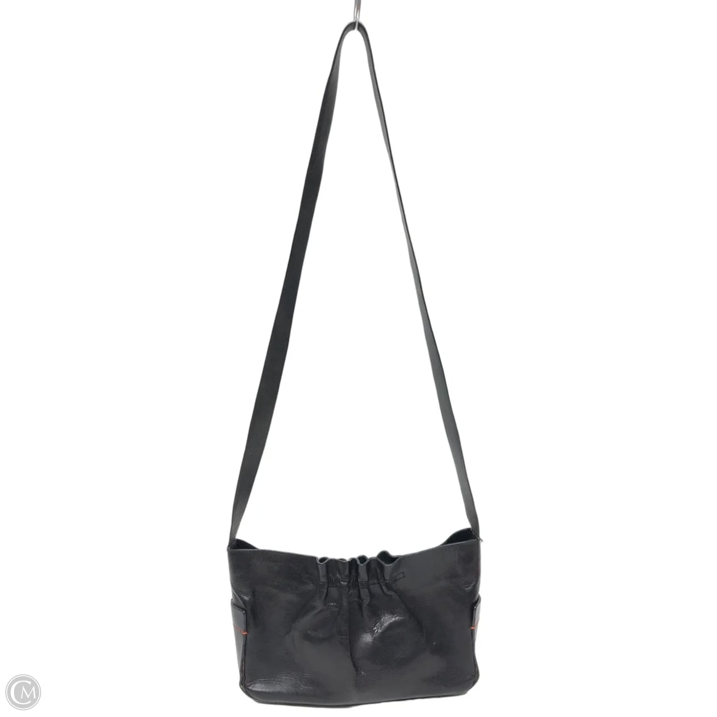 Handbag Leather By Dkny, Size: Small