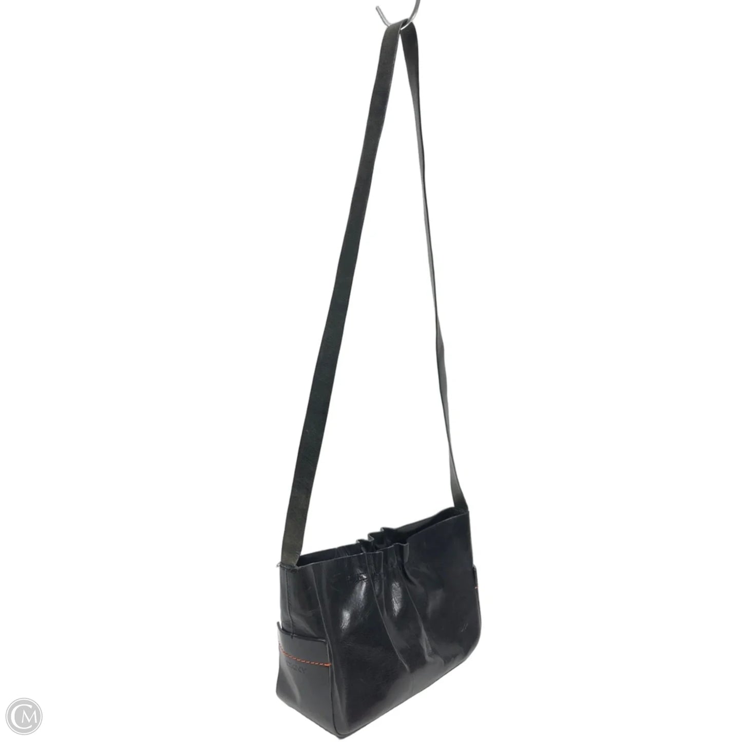 Handbag Leather By Dkny, Size: Small