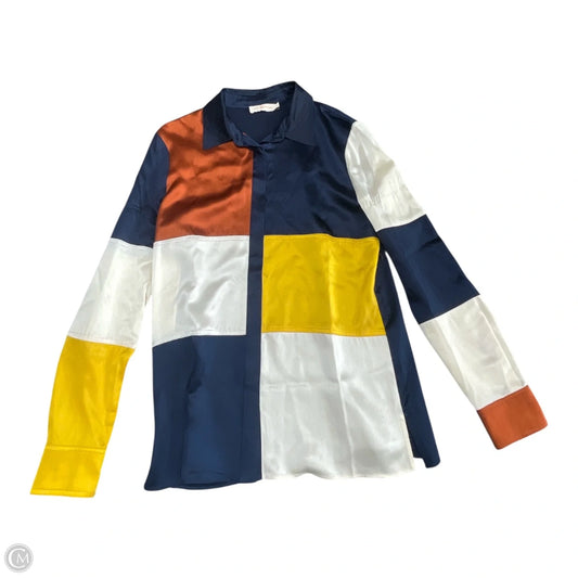 Top Long Sleeve Designer By Tory Burch In Multi-colored, Size: 6