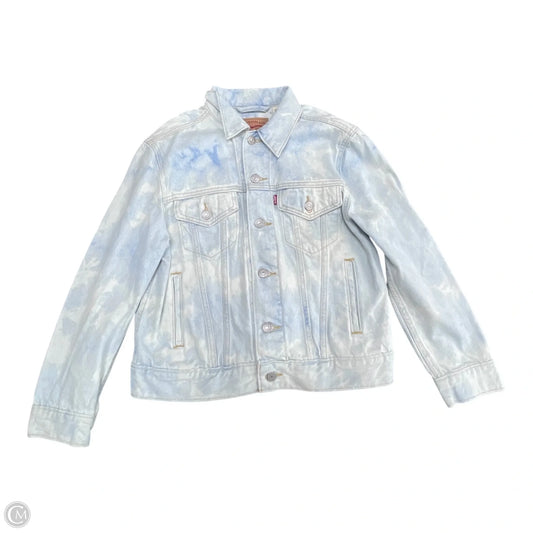Jacket Denim By Levis In Blue Denim, Size: S