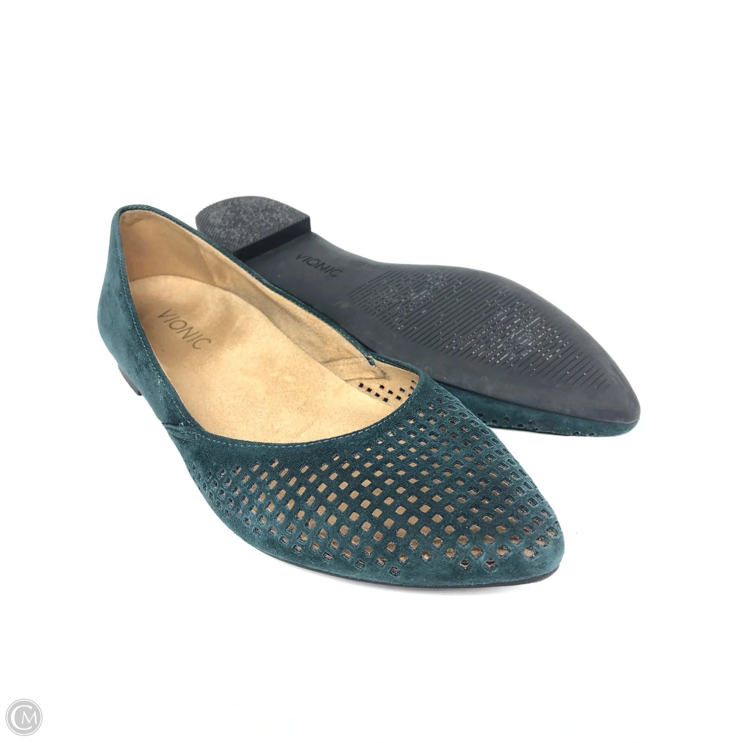 Shoes Flats By Vionic In Green, Size: 6.5