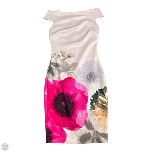 Dress Work By Ted Baker In Pink, Size: Xs