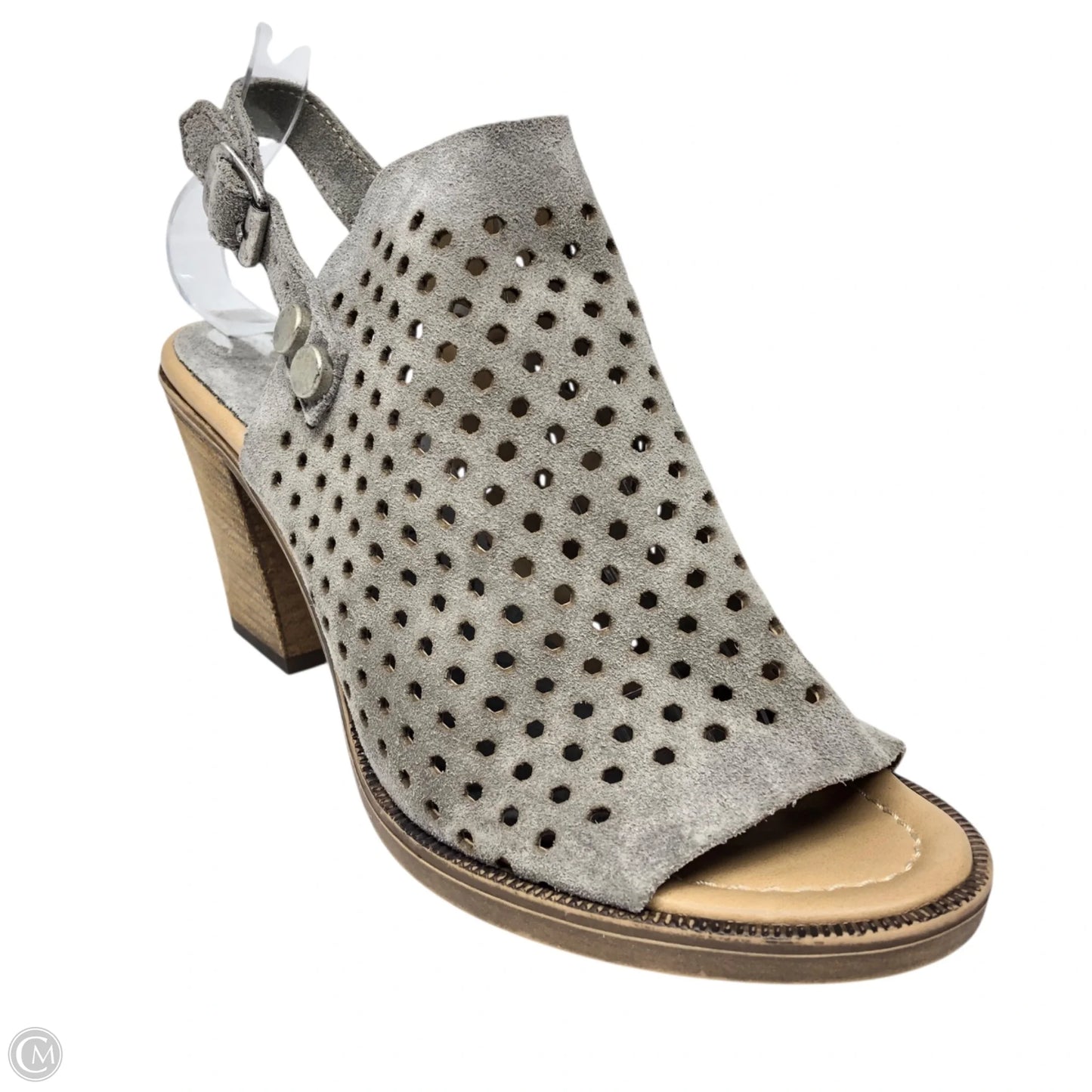 Shoes Heels Block By Cmc In Grey, Size: 7