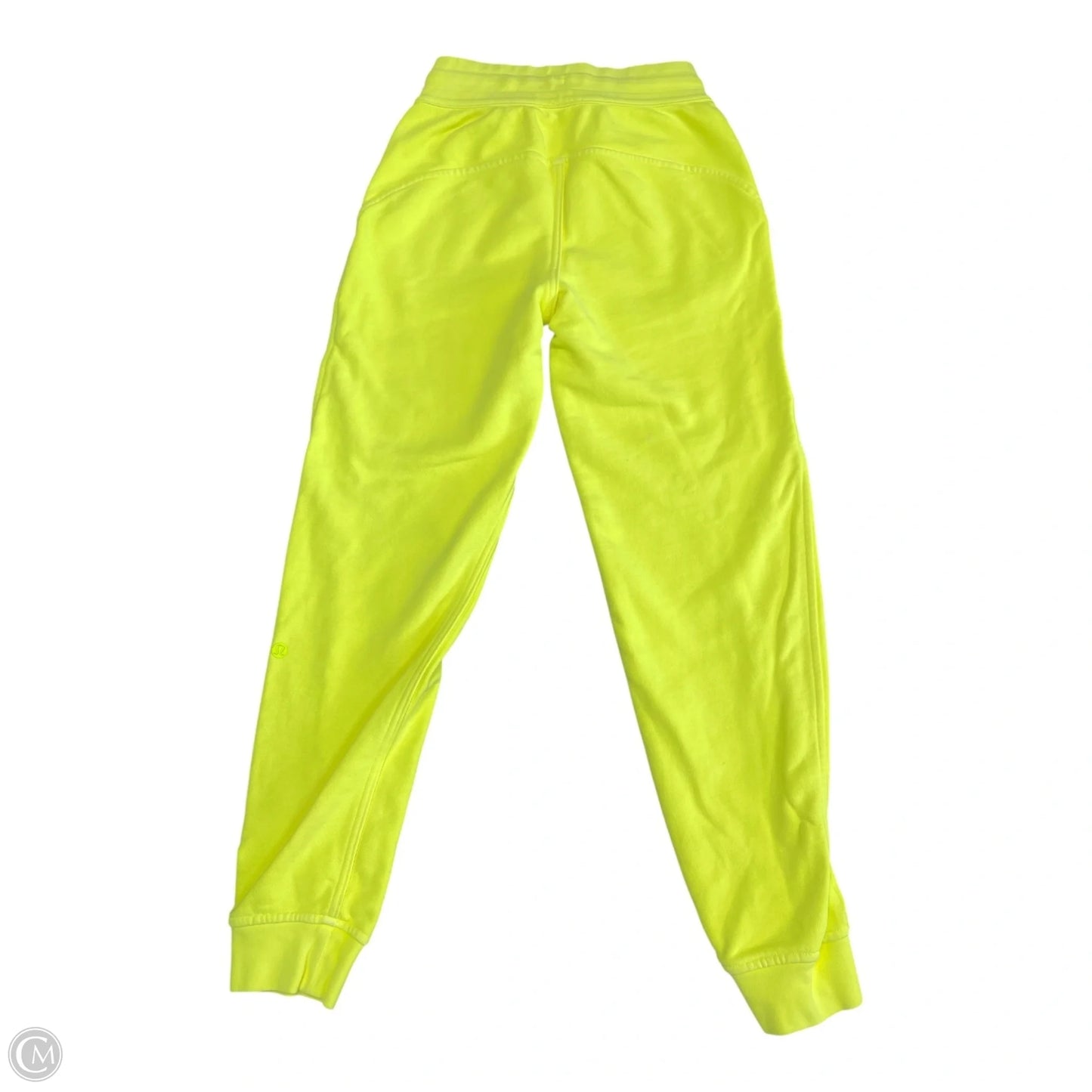 Athletic Pants By Lululemon In Yellow, Size: 0