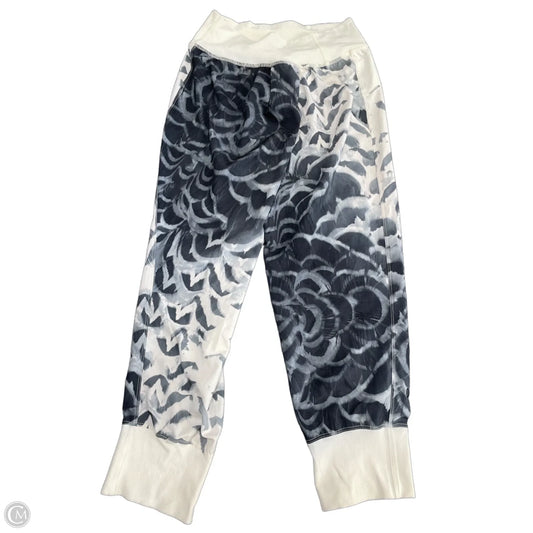 Athletic Pants By Lululemon In Cream & Grey, Size: 4