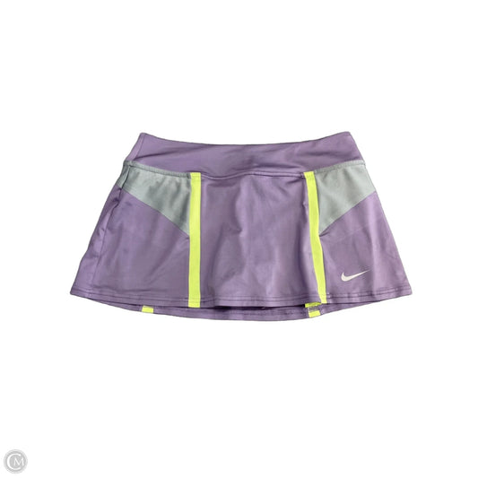 Athletic Skort By Nike In Purple, Size: M