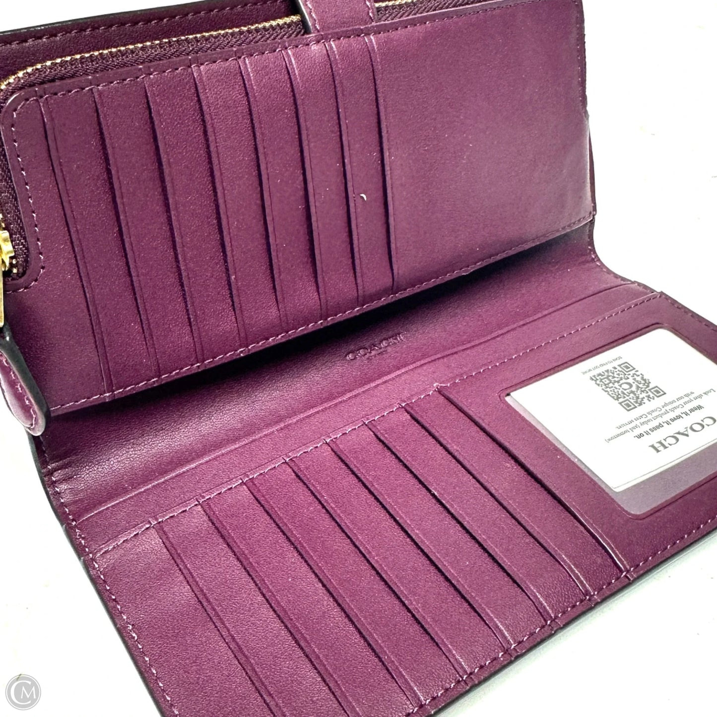 Wallet Designer By Coach, Size: Large