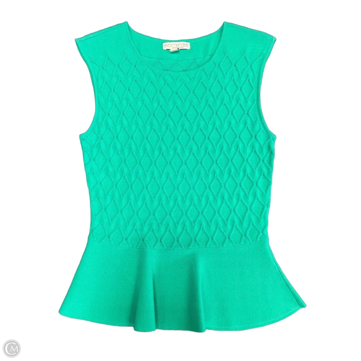 Top Sleeveless By Eva Mendes In Green, Size: Xs