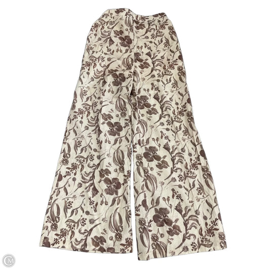 Pants Wide Leg By Petal & Pup In Brown, Size: Xl
