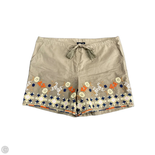 Shorts By Tolani In Taupe, Size: Xs