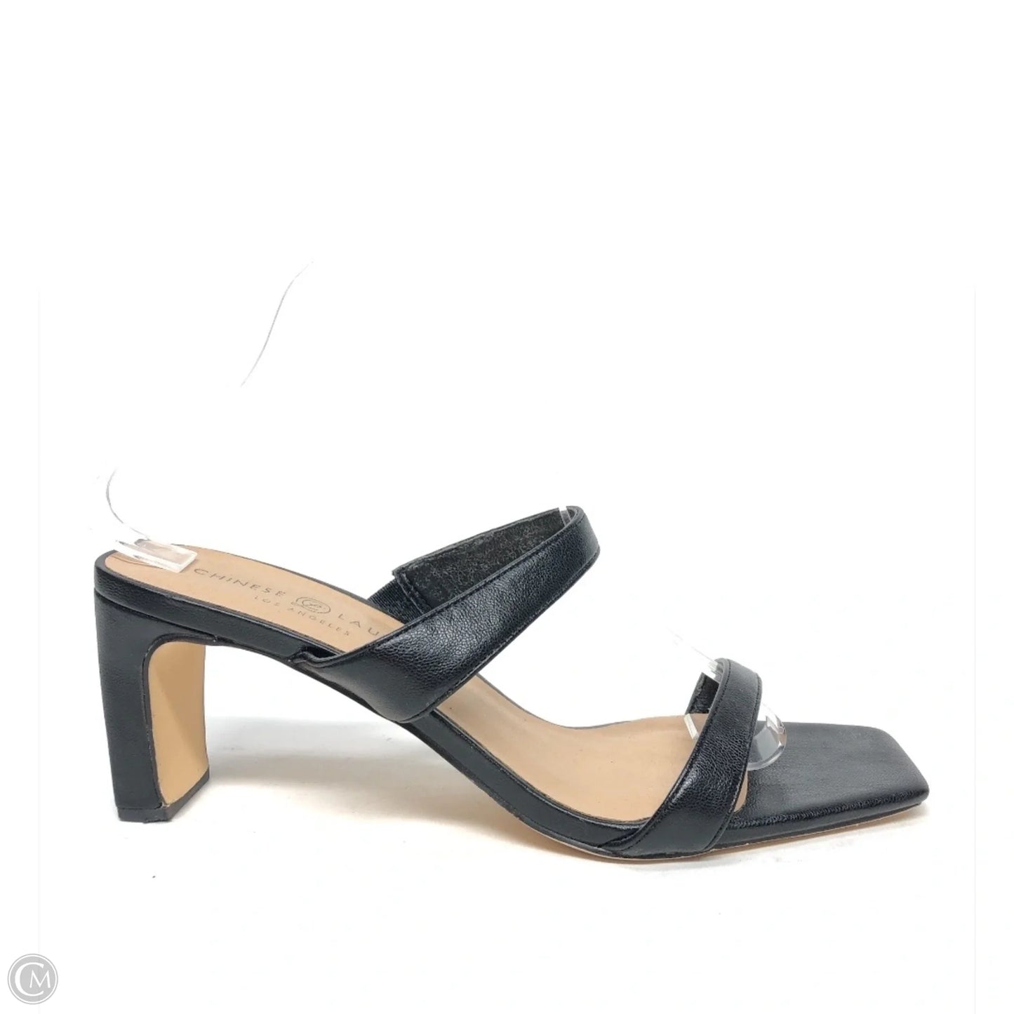Sandals Heels Block By Chinese Laundry In Black, Size: 10
