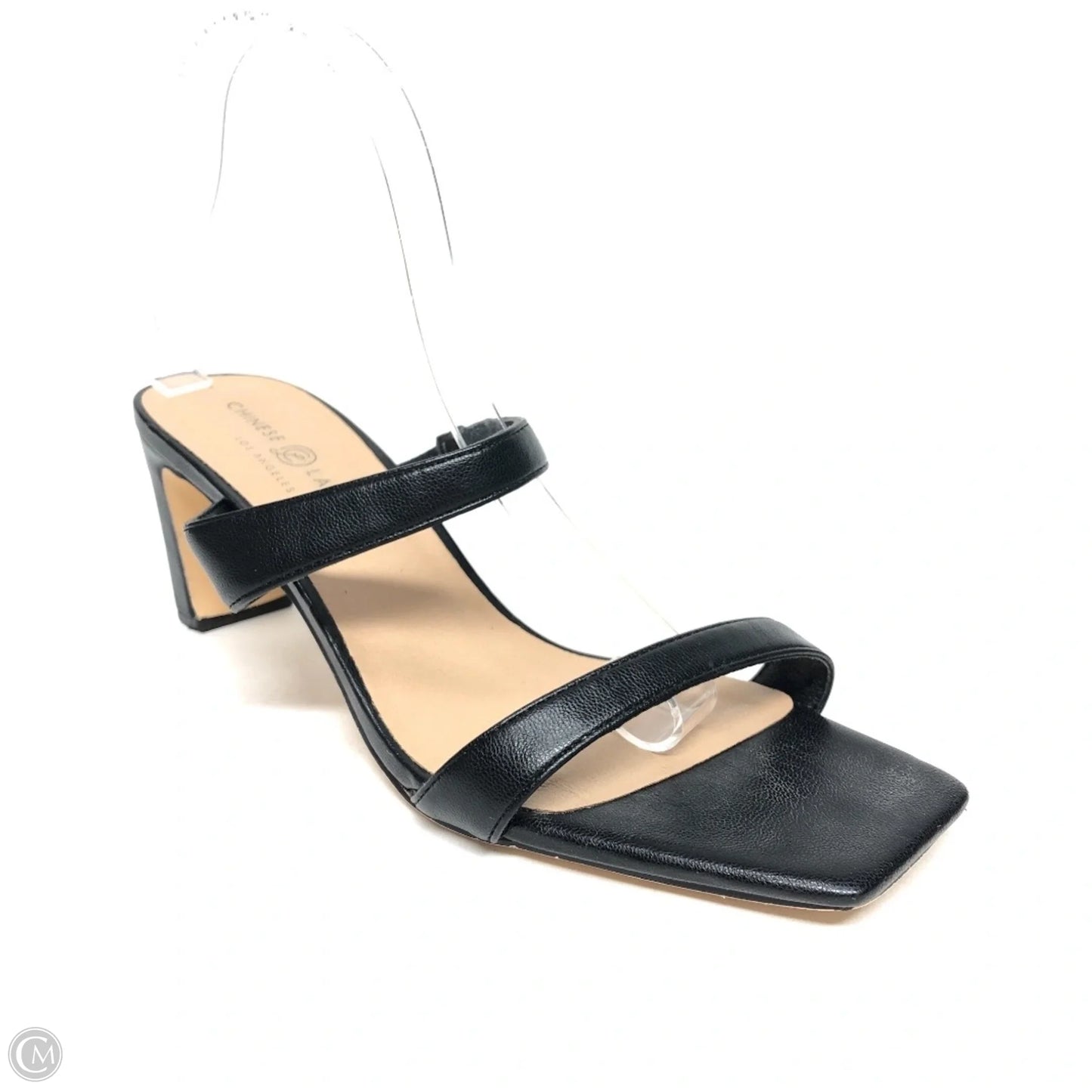 Sandals Heels Block By Chinese Laundry In Black, Size: 10