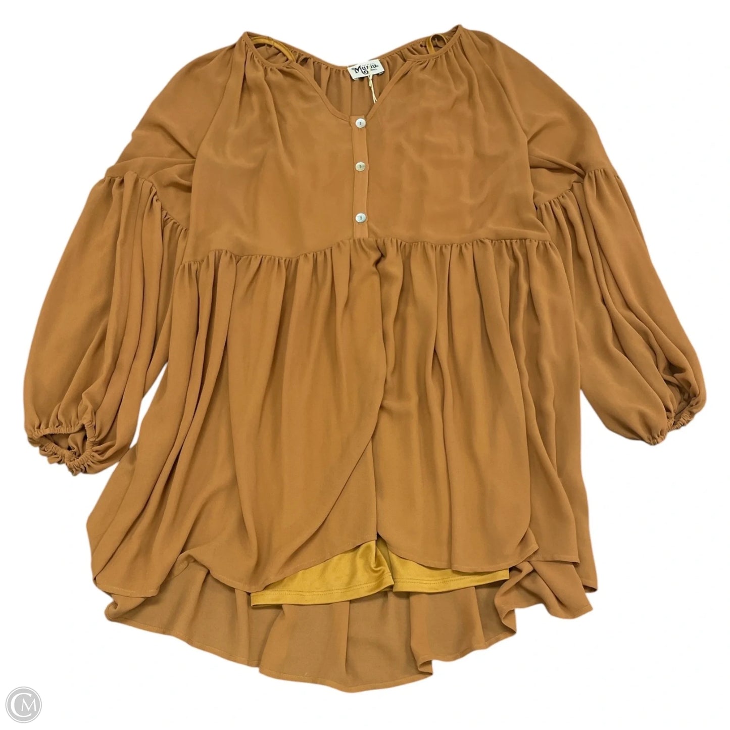 Dress Casual Short By Show Me Your Mumu In Brown, Size: S