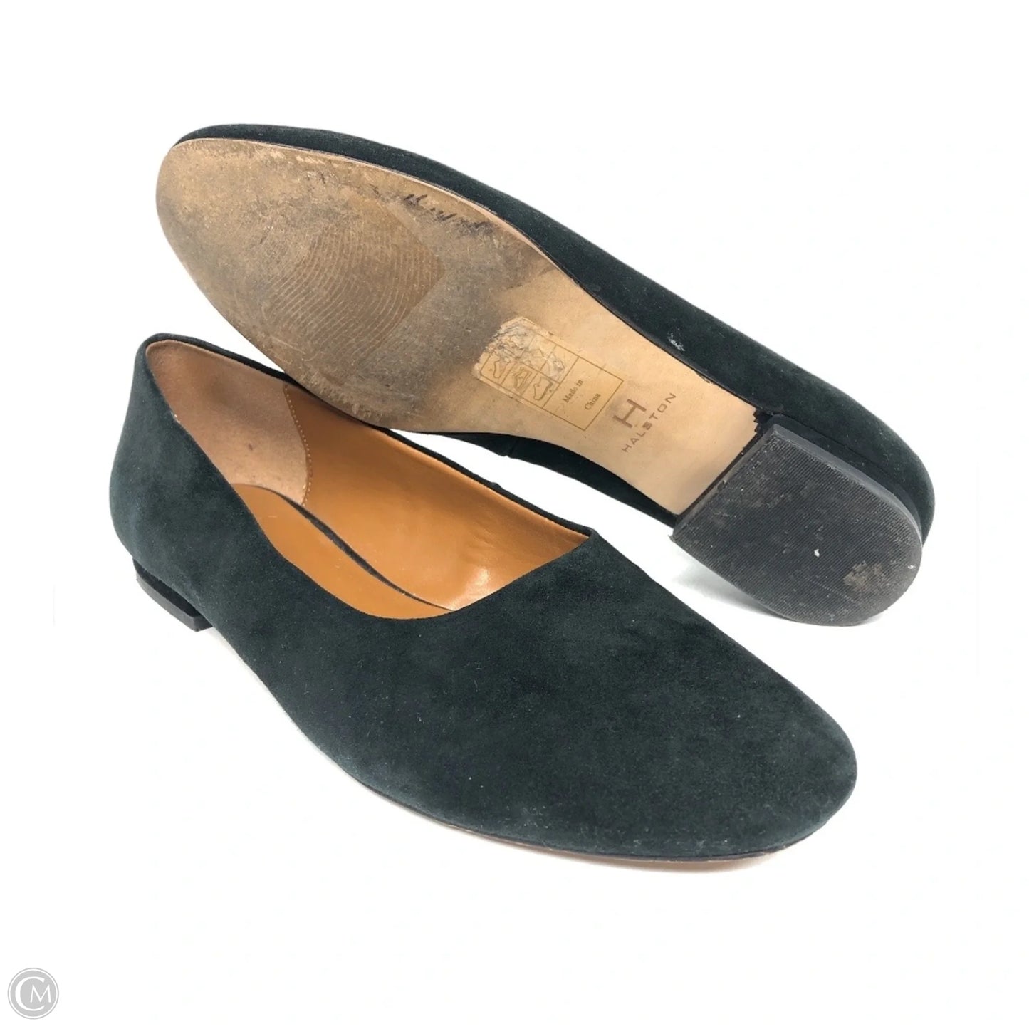 Shoes Flats By H For Halston In Black, Size: 7