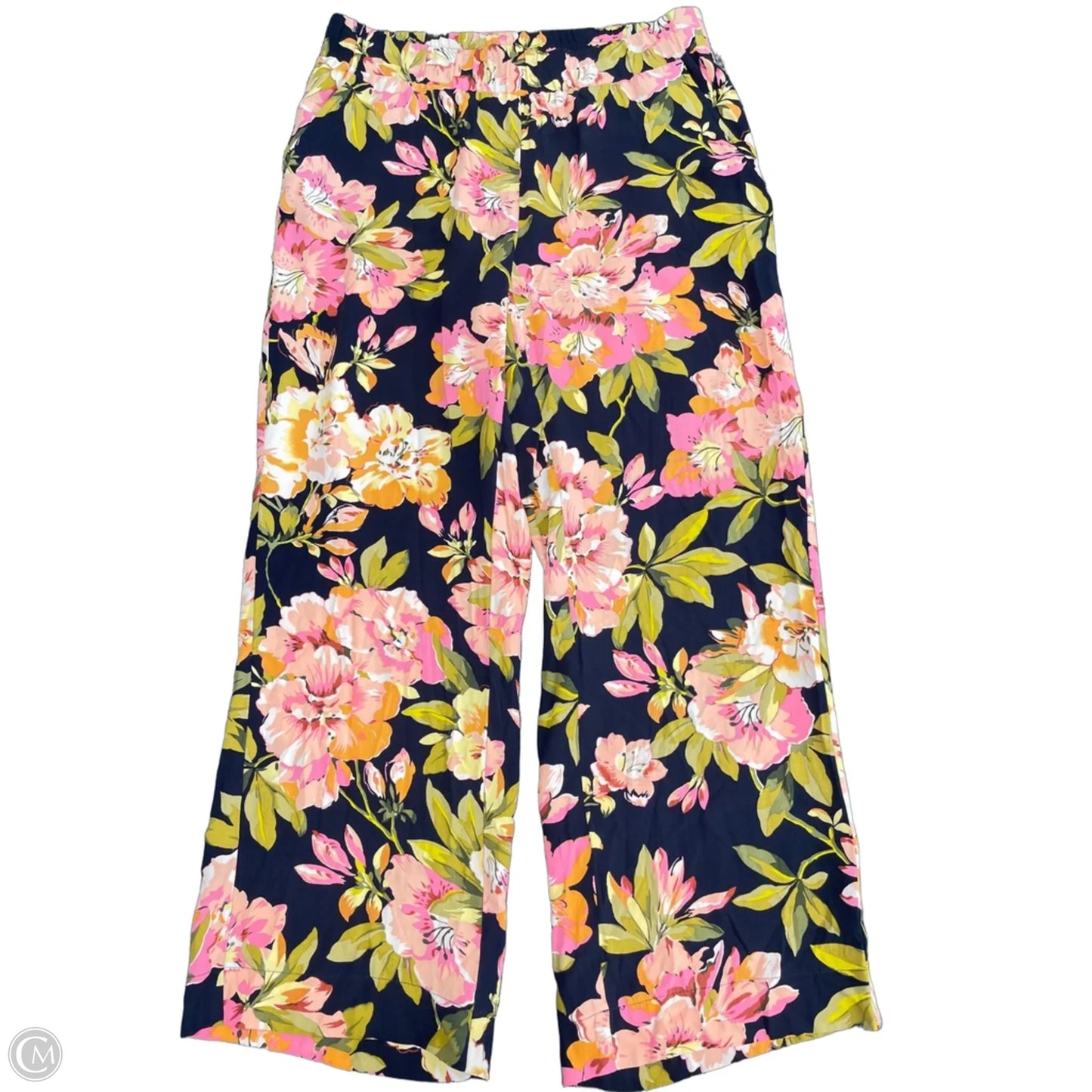 Pants Wide Leg By Loft In Floral Print, Size: Sp
