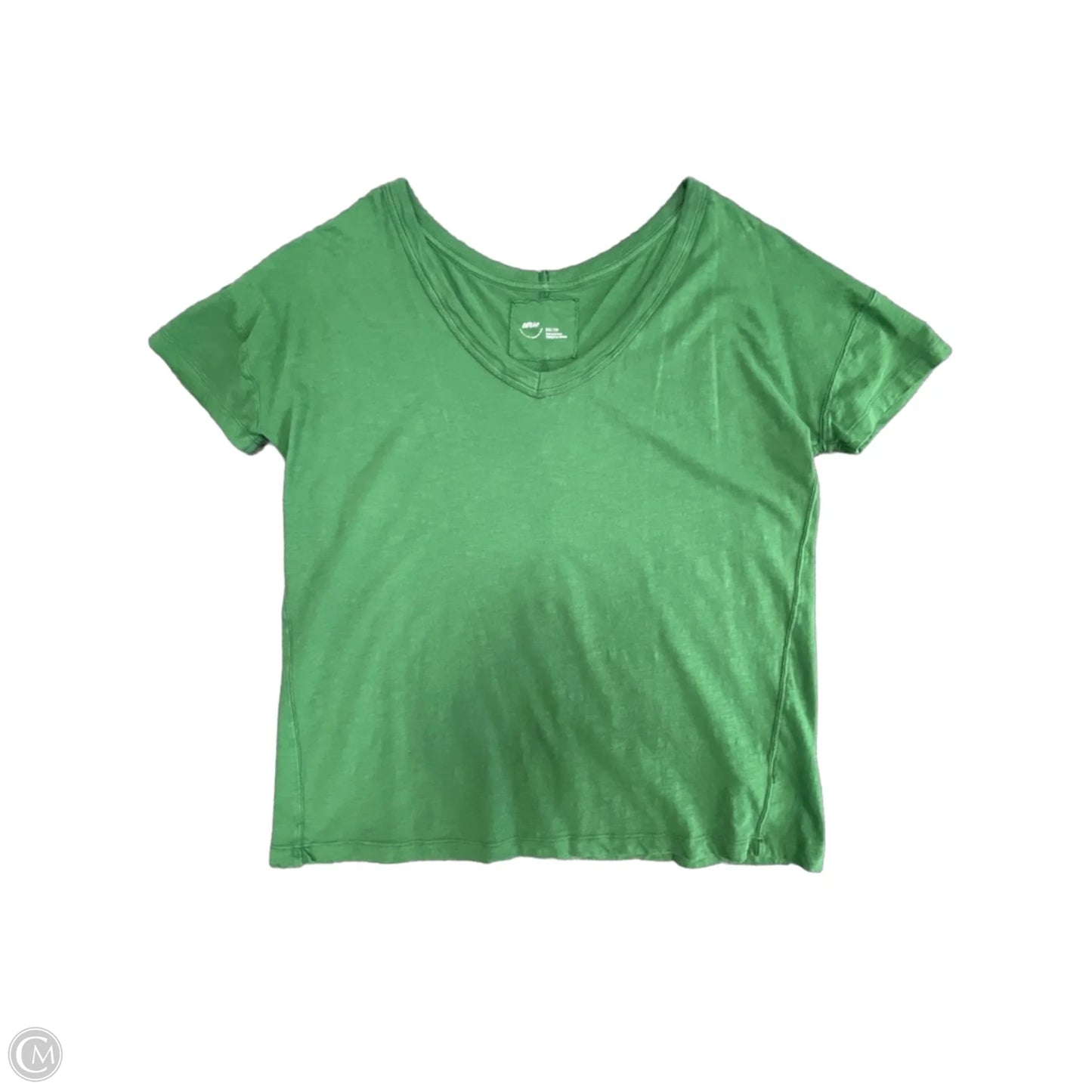 Top Short Sleeve By Aerie In Green, Size: Xxs