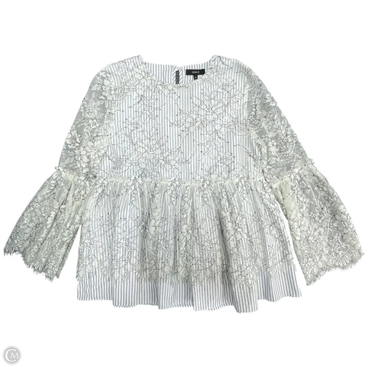 Top Long Sleeve By Clothes Mentor In Black & White, Size: Xs