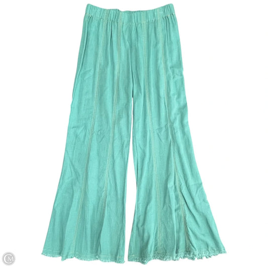 Pants Wide Leg By Umgee In Green, Size: M