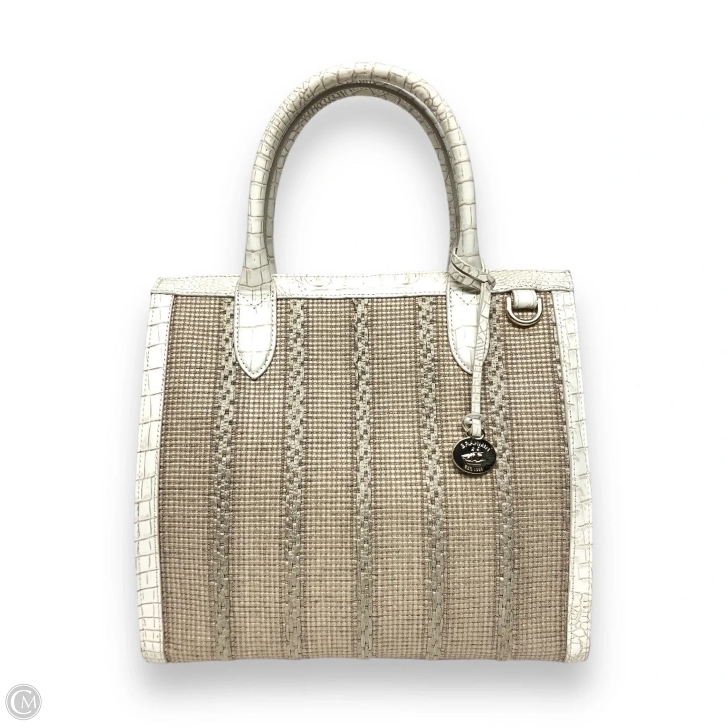 Handbag Designer By Brahmin, Size: Large