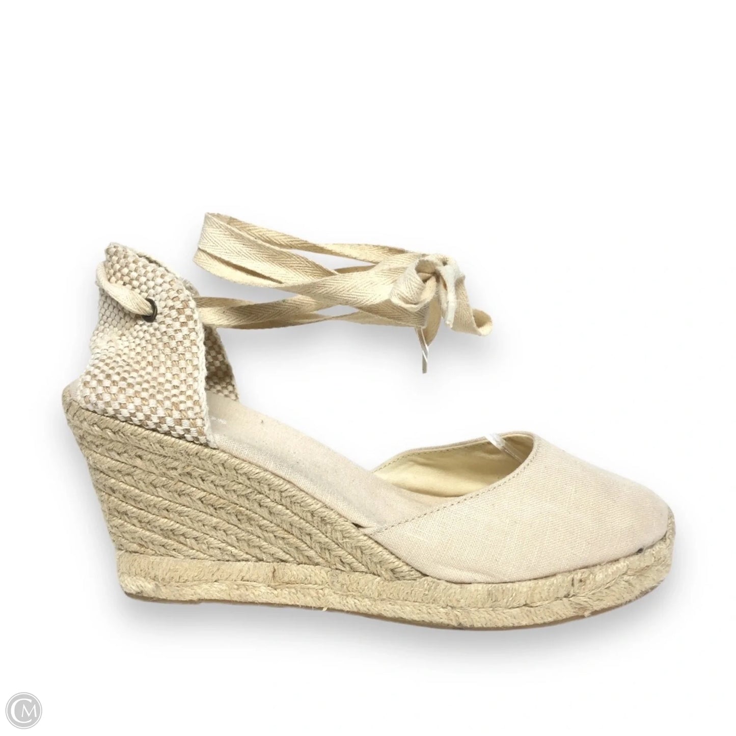Shoes Heels Wedge By Soludos In Beige, Size: 11