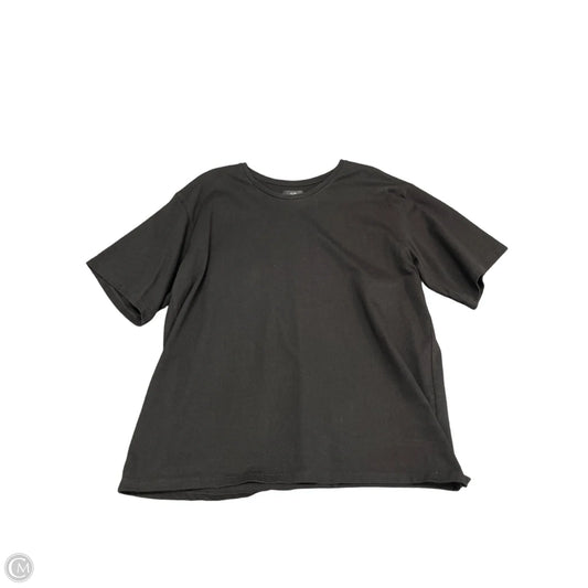 Top Short Sleeve Basic By Cmb In Black, Size: L