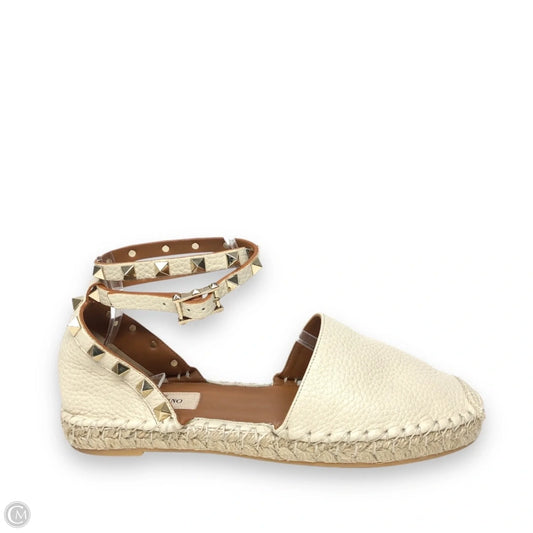 Shoes Luxury Designer By Valentino-garavani In Beige, Size: 6.5