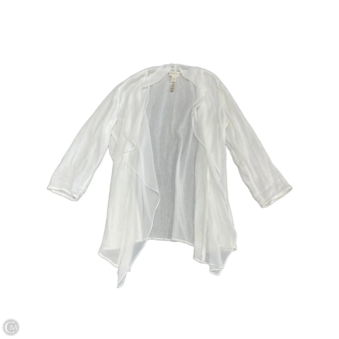 Kimono By Chicos In Cream, Size: 0