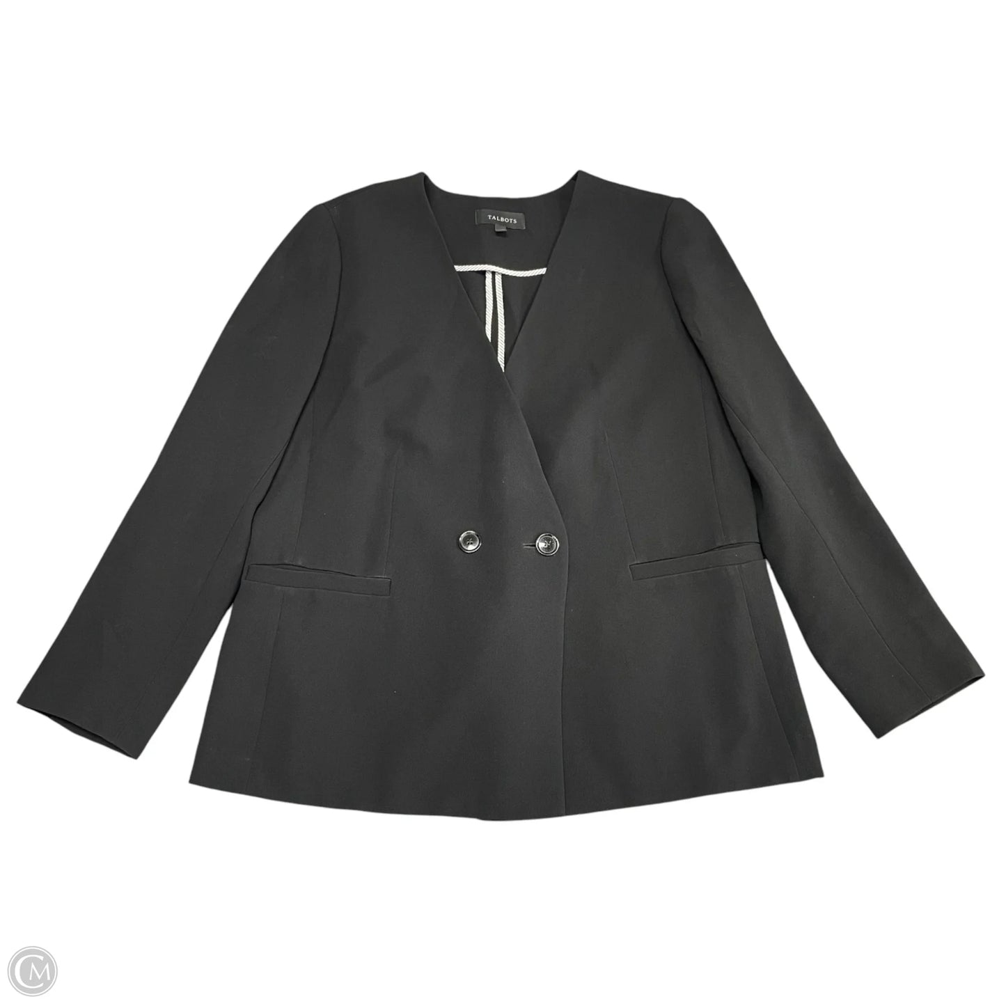 Blazer By Talbots In Black, Size: 10