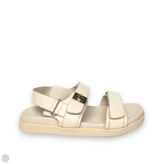 Sandals Flats By Cme In Beige, Size: 8