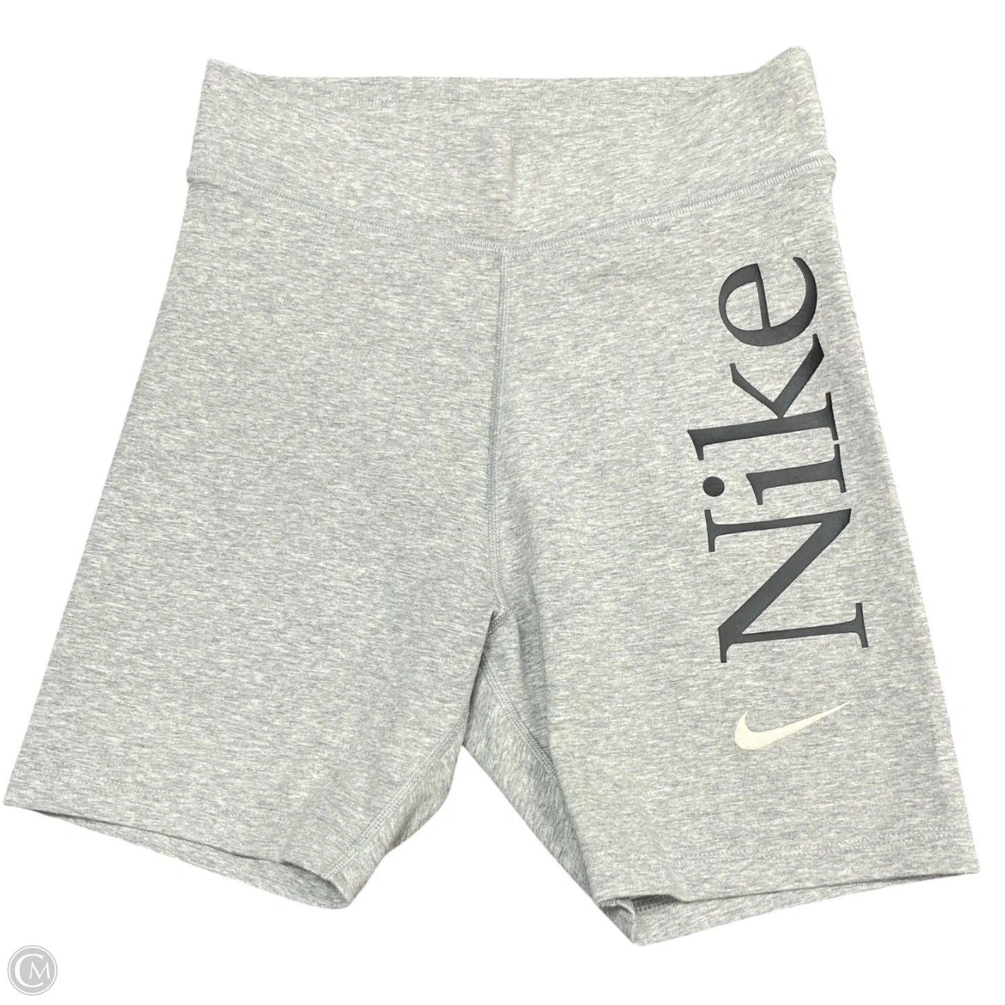 Athletic Shorts By Nike In Grey, Size: S