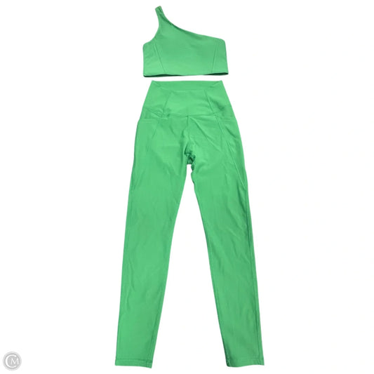 Athletic Pants 2pc By Wilo In Green, Size: S