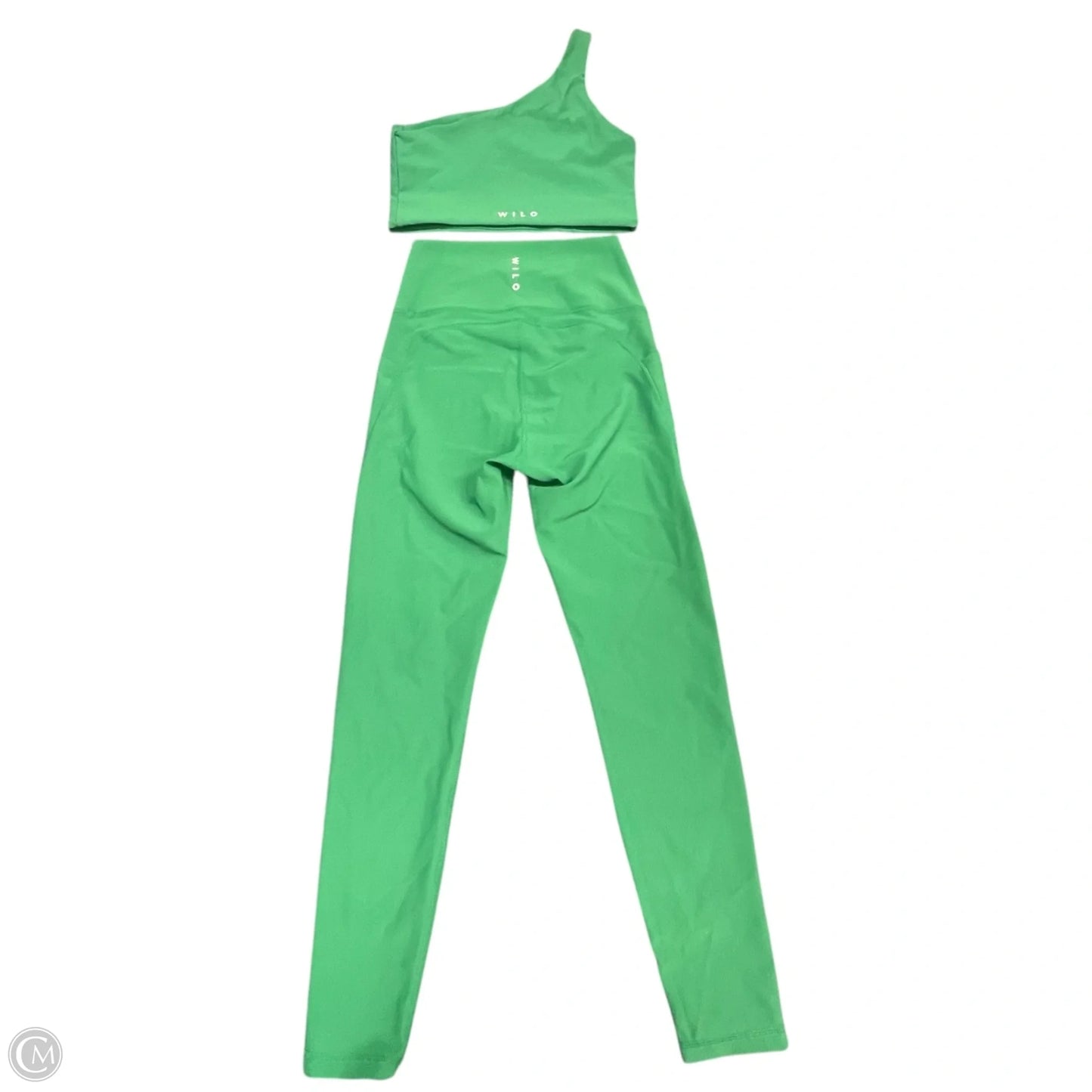 Athletic Pants 2pc By Wilo In Green, Size: S