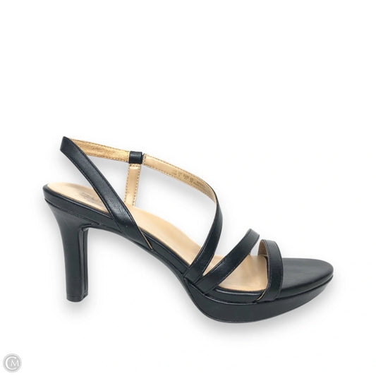 Sandals Heels Block By Naturalizer In Black, Size: 10