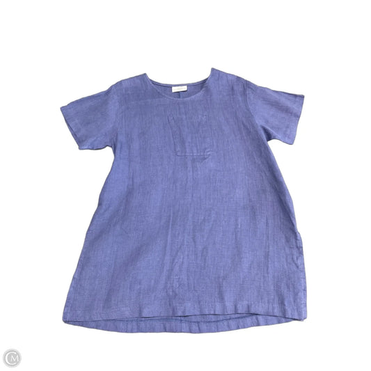 Dress Casual Short By Clothes Mentor In Blue, Size: M