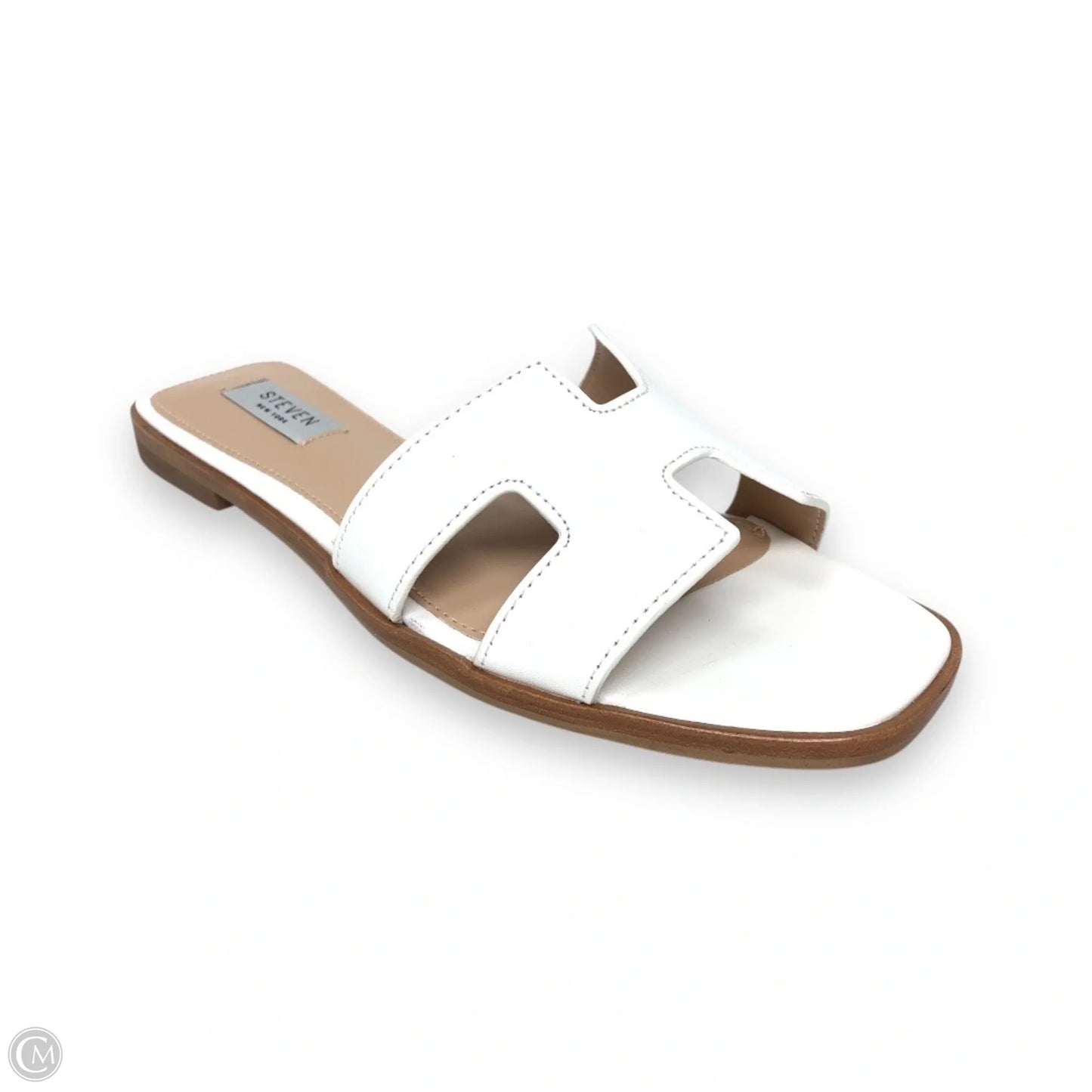 Sandals Flats By Steve Madden In White, Size: 8