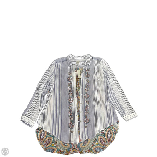 Top Long Sleeve By Chicos In Multi-colored, Size: 16