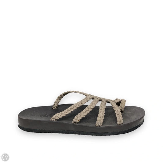 Sandals Flip Flops By Cmc In Brown, Size: 8