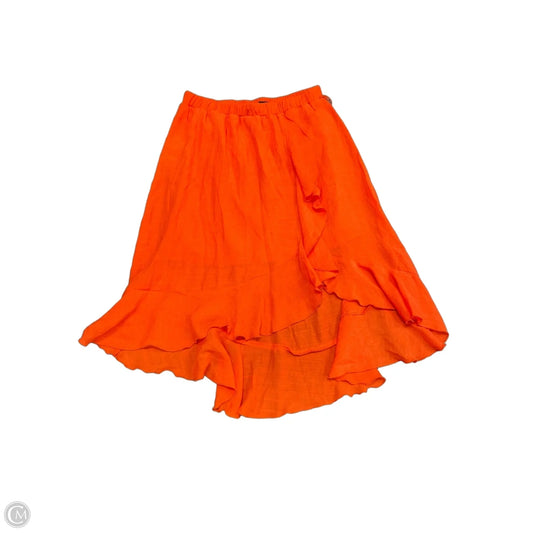 Skirt Midi By Bcx In Orange, Size: S