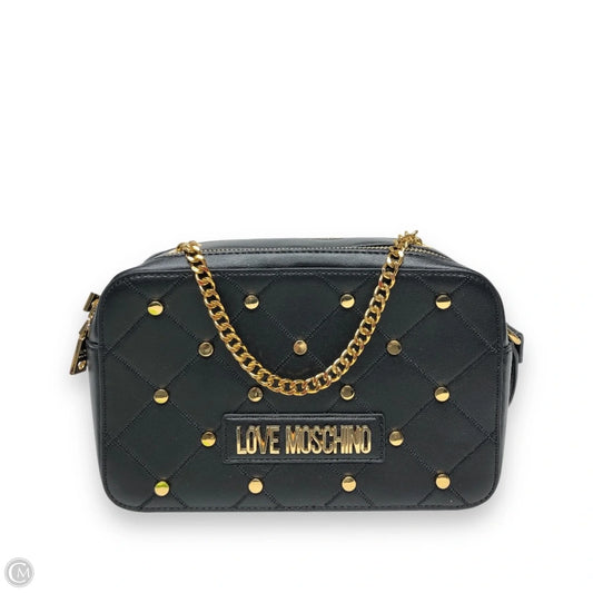 Crossbody Leather By Love Moschino, Size: Medium