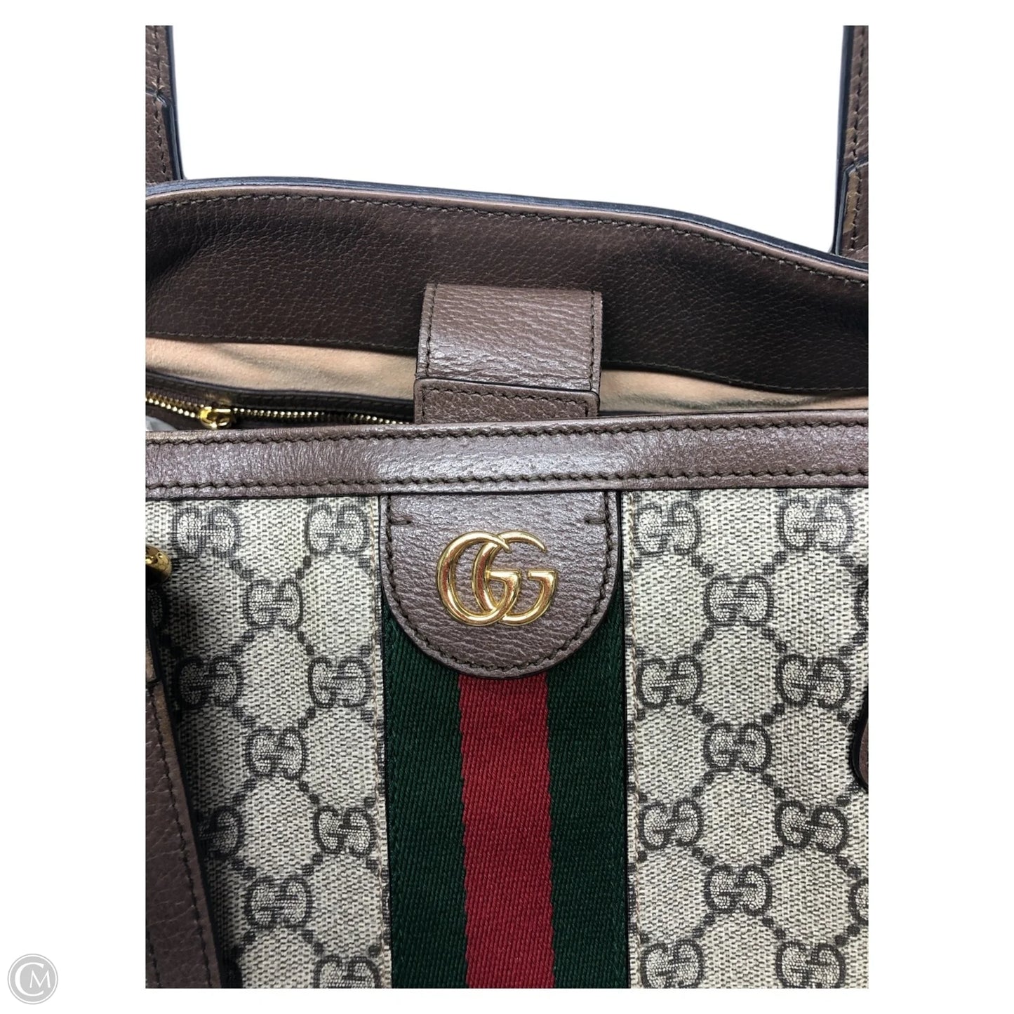 Tote Luxury Designer By Gucci, Size: Large