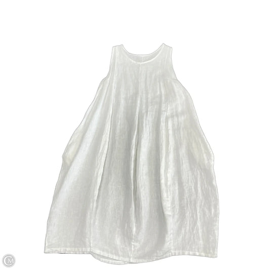 Dress Casual Midi By Cmc In White, Size: M