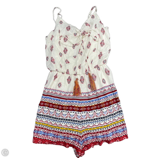 Romper By Xhilaration In Multi-colored, Size: Xs