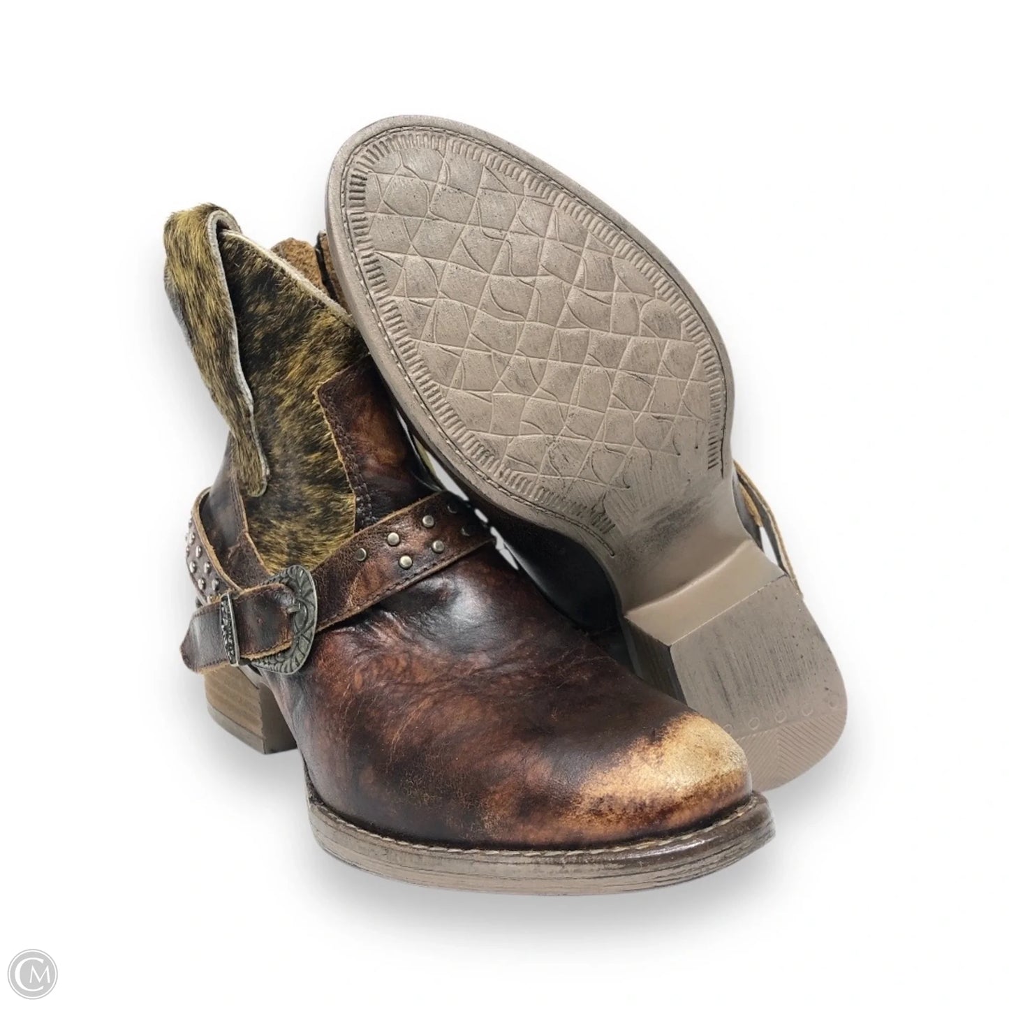 Boots Western By Cmc In Brown, Size: 7