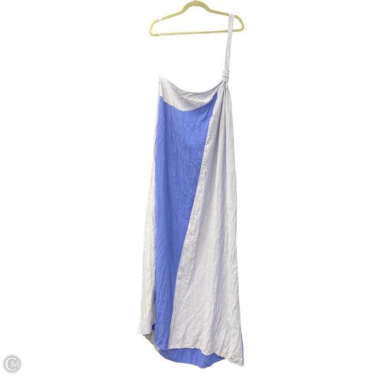 Dress Casual Maxi By Nine West Apparel In Blue, Size: Xl