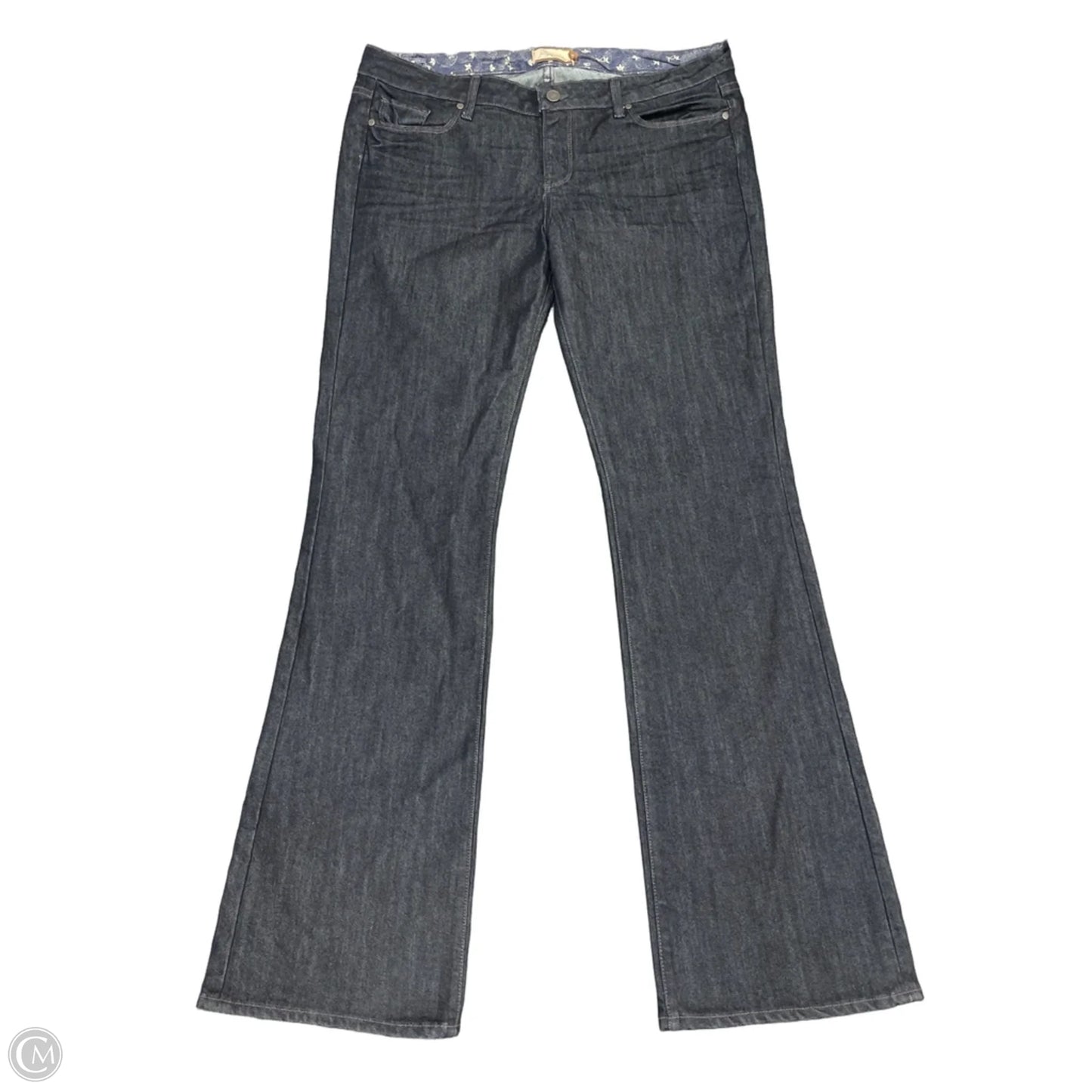 Jeans Boot Cut By Paige In Blue Denim, Size: 12