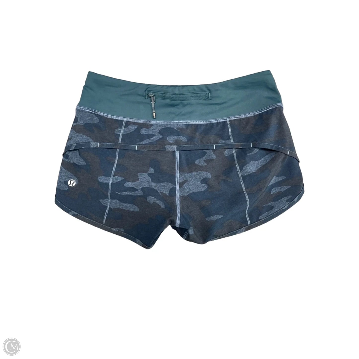 Athletic Shorts By Lululemon In Blue, Size: 2