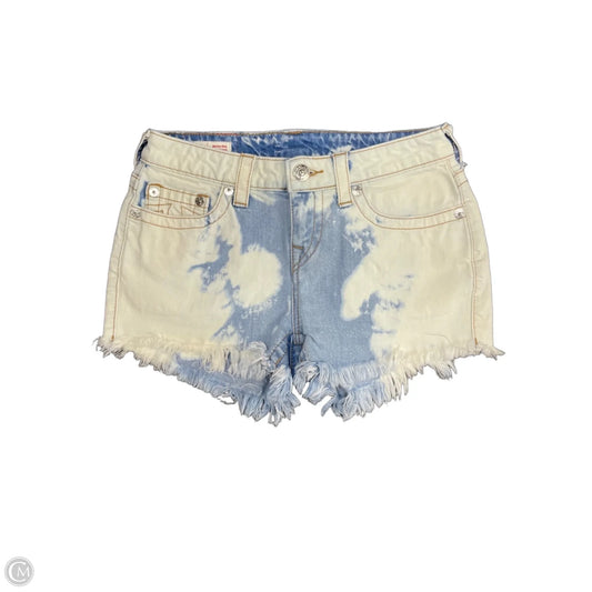 Shorts By True Religion In Blue & White, Size: 2