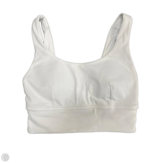 Athletic Bra By Lululemon In White, Size: 4